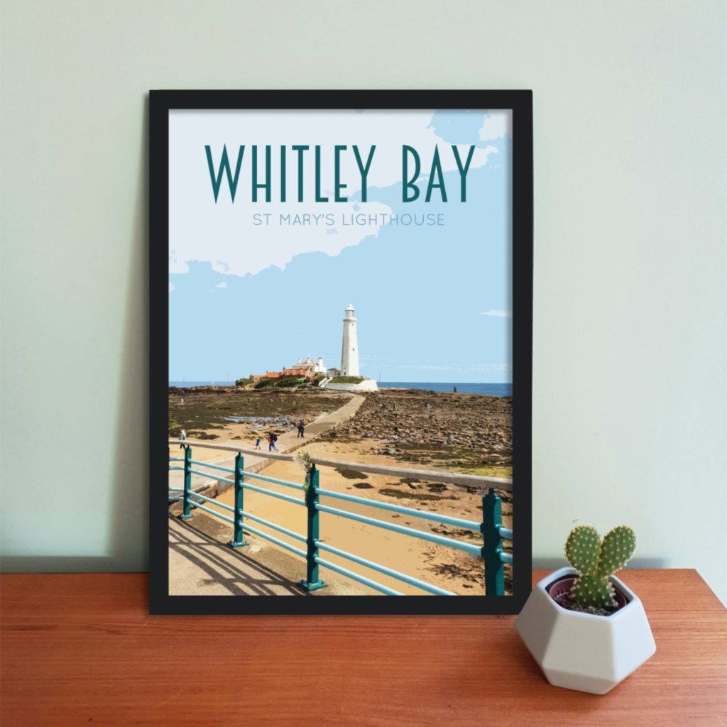 Whitley Bay poster