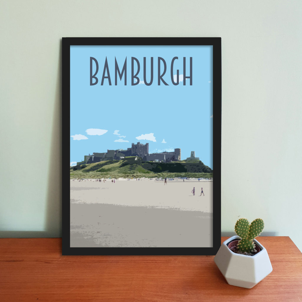 Bamburgh Poster