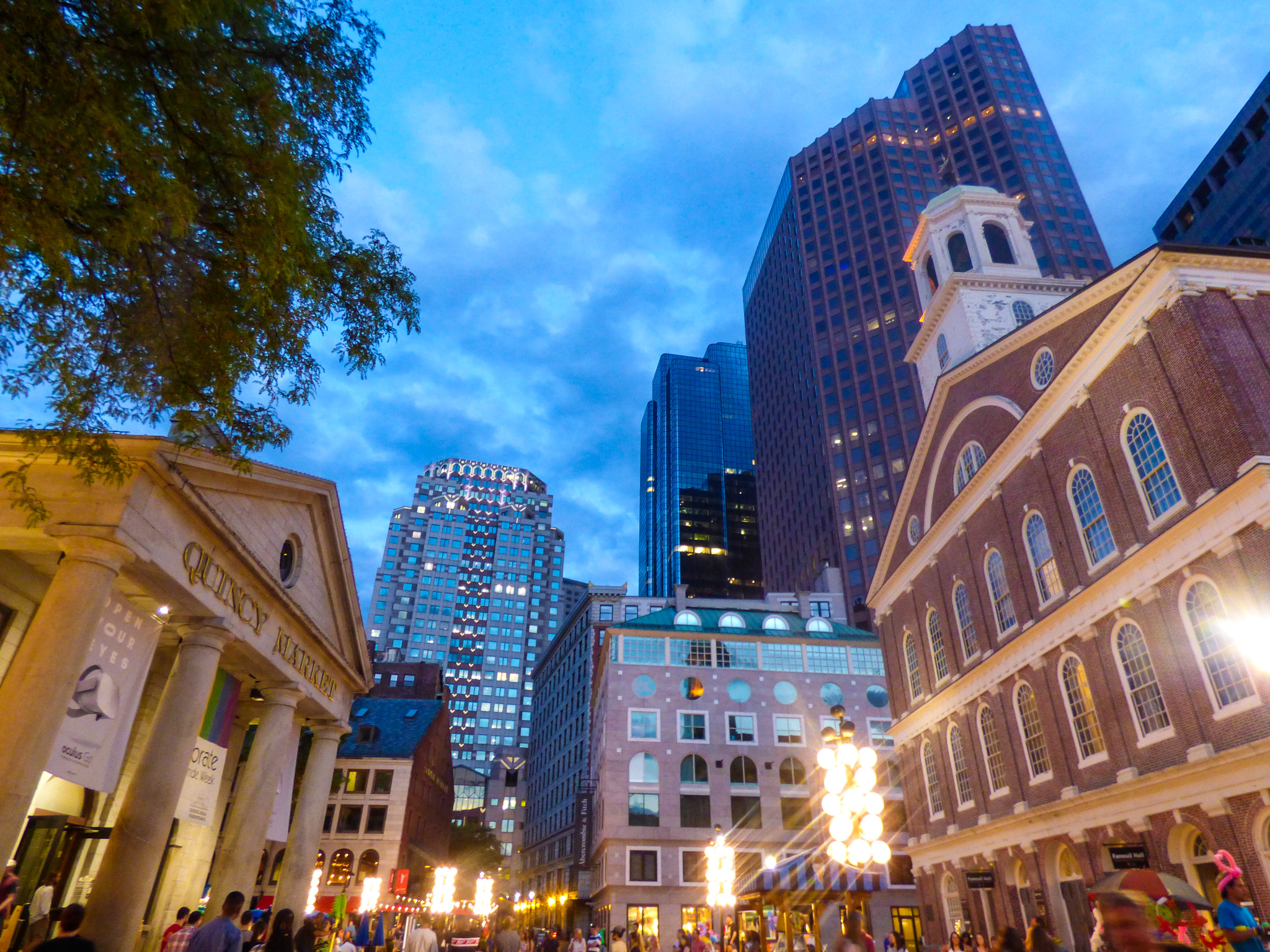 Quincy Market and Faneuil Hall