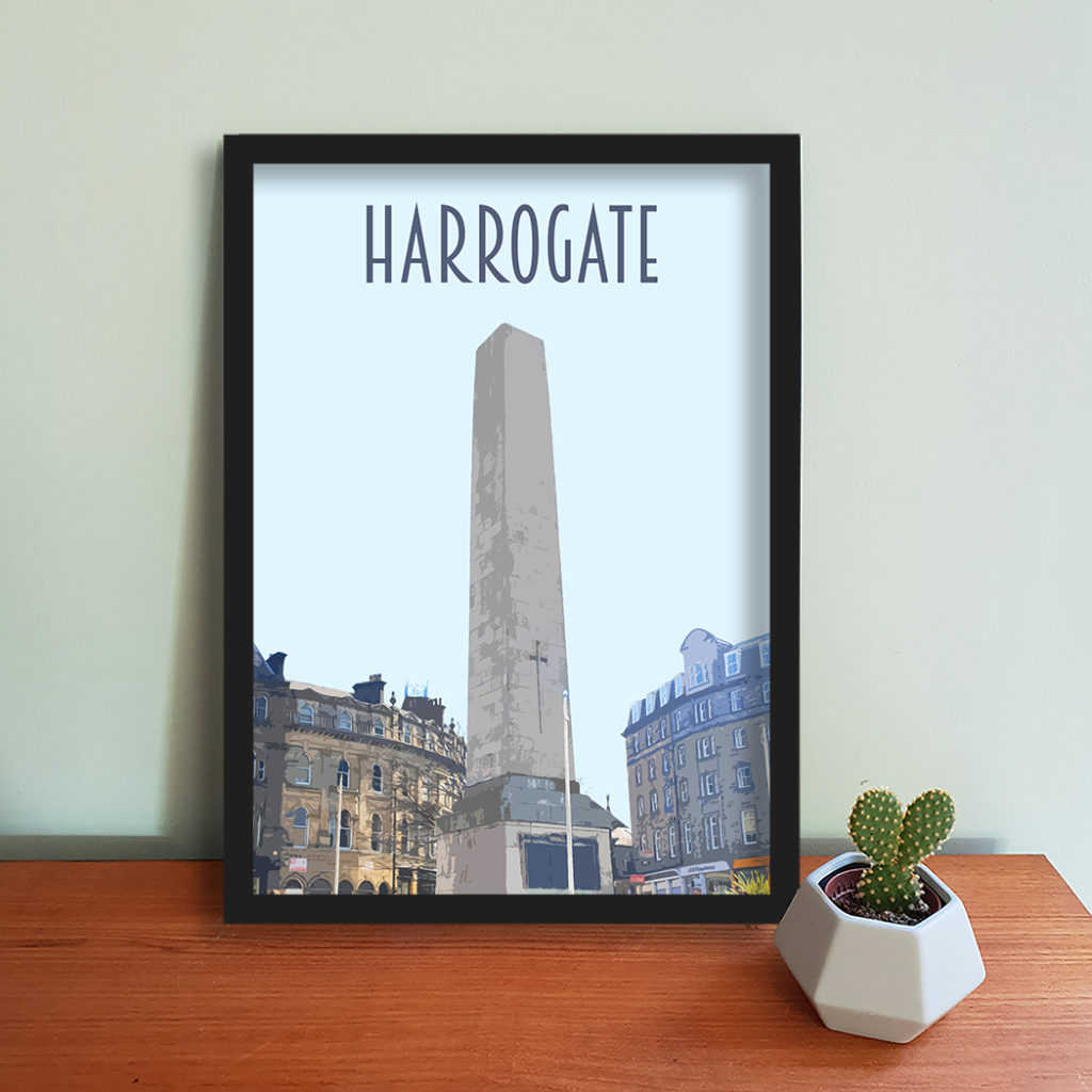 Harrogate Travel Poster