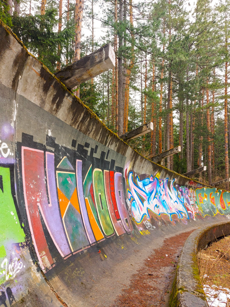 Sarajevo Abandoned Bobsleigh Track