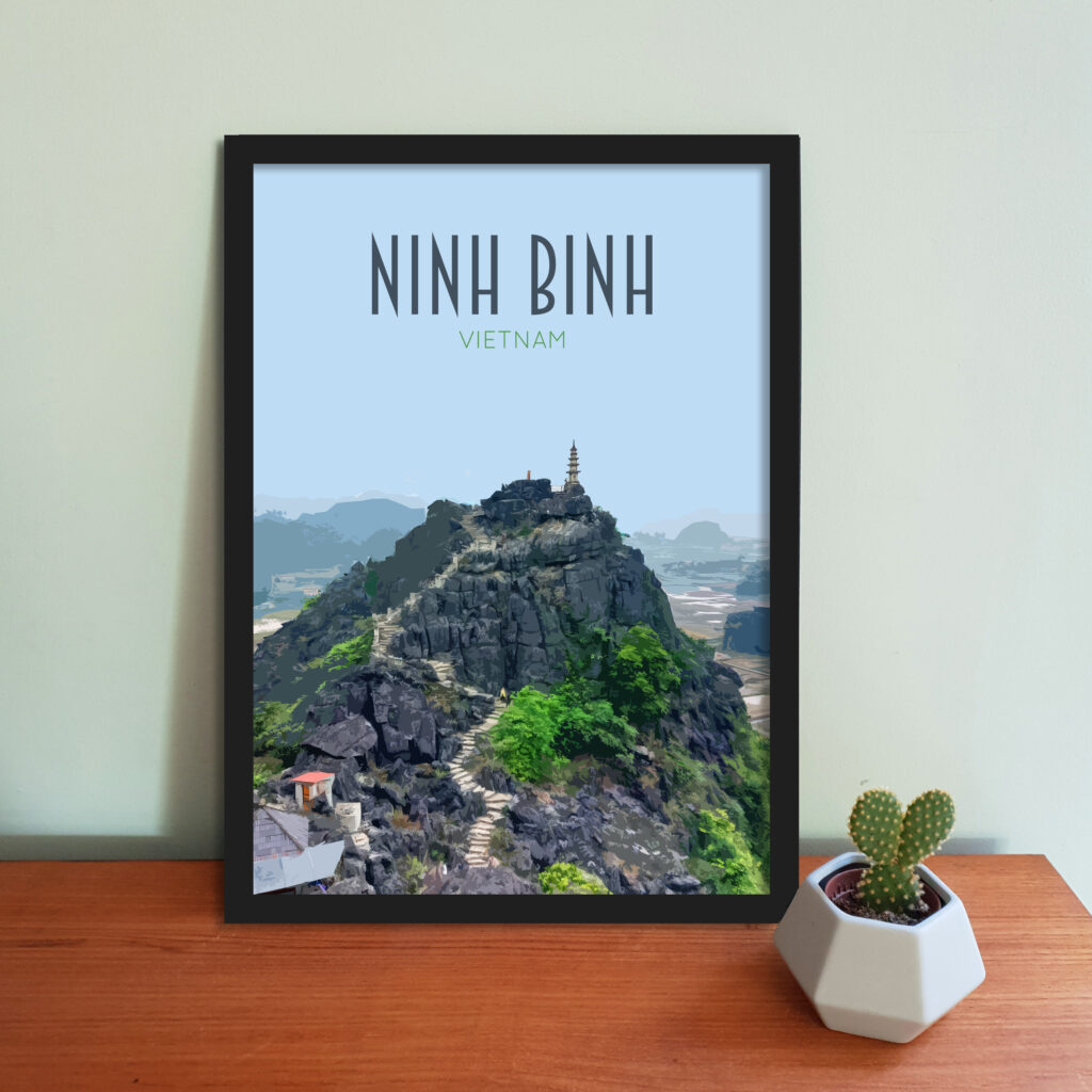 Binh Ninh Travel Poster