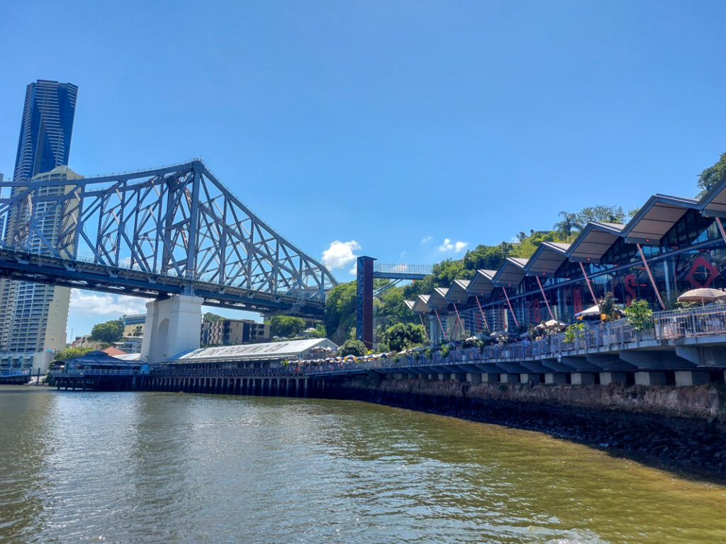 Brisbane Self Guided Walking Tour route