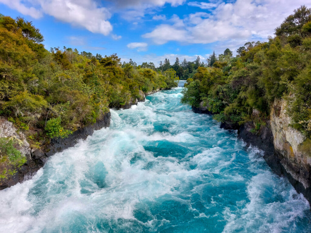 Haku Falls Taupo New Zealand