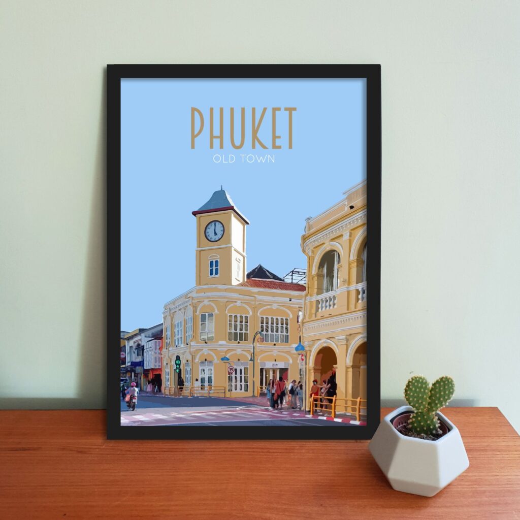 Phuket Travel Poster