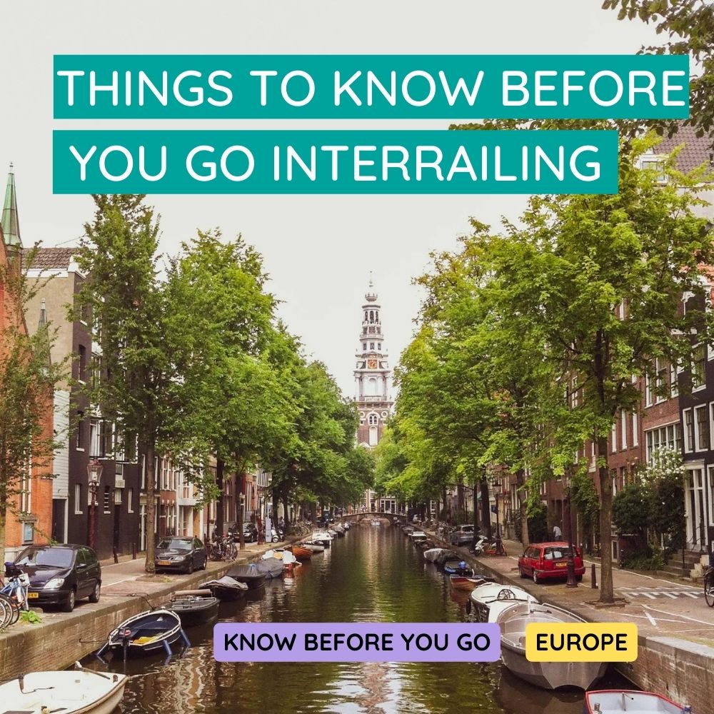 Things to know before you go interrailling