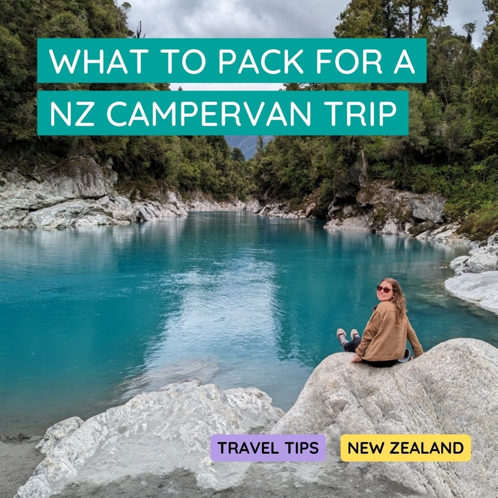 What to pack for a campervan road trip in New Zealand