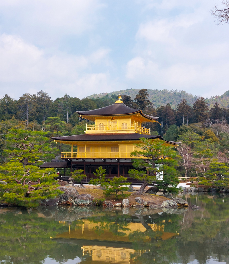 Golden temple Kyoto