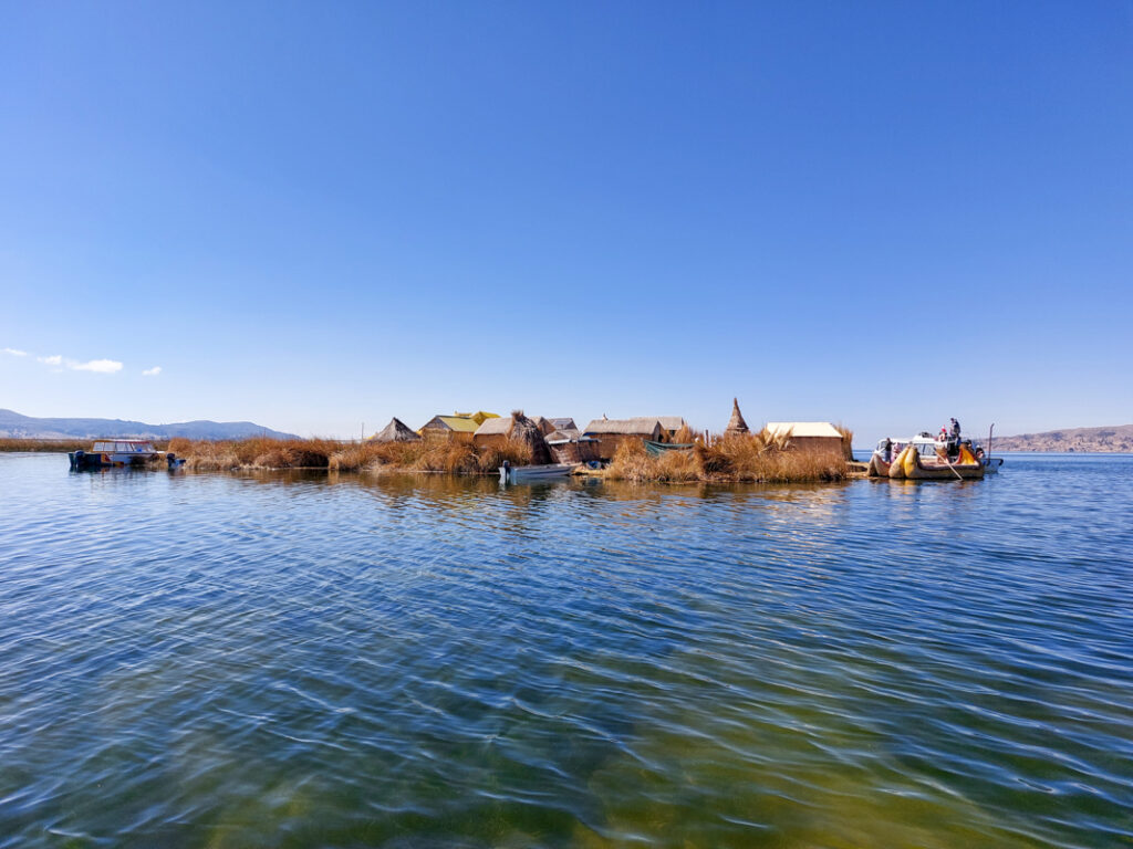 Uros floating islands Puno