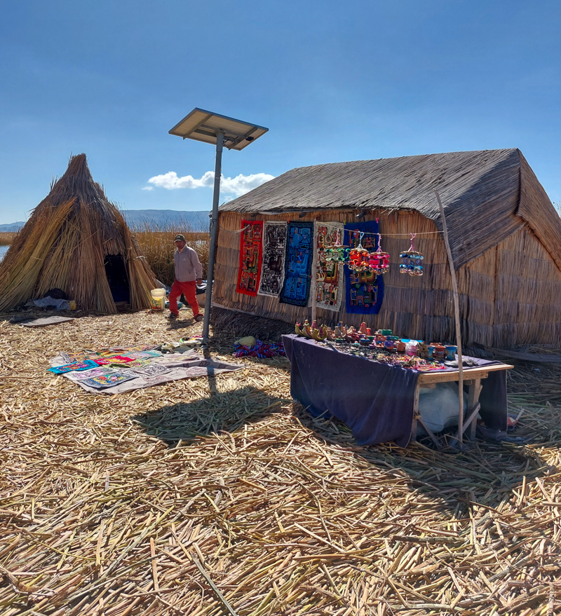 Puno Lake Titicaca Peru