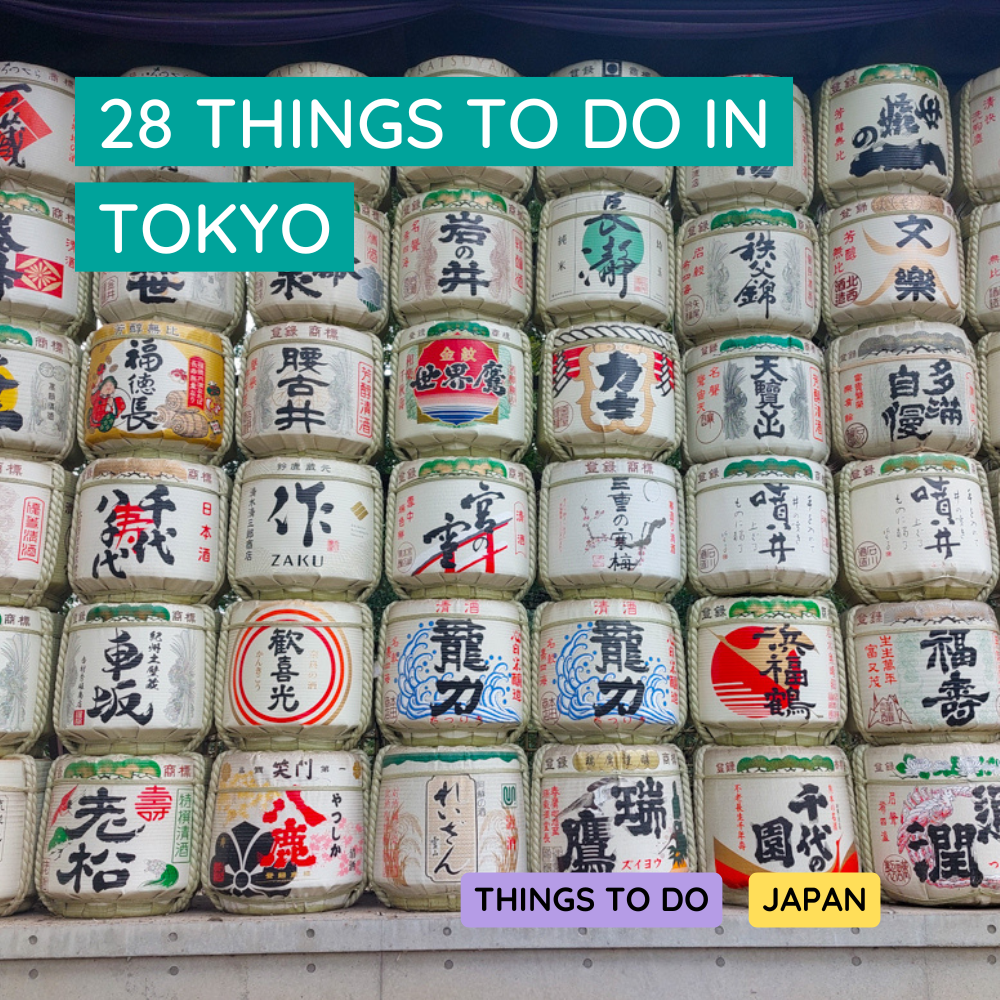 28 things to do in Tokyo